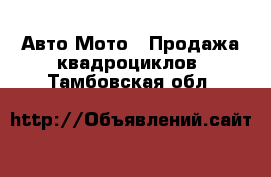 Авто Мото - Продажа квадроциклов. Тамбовская обл.